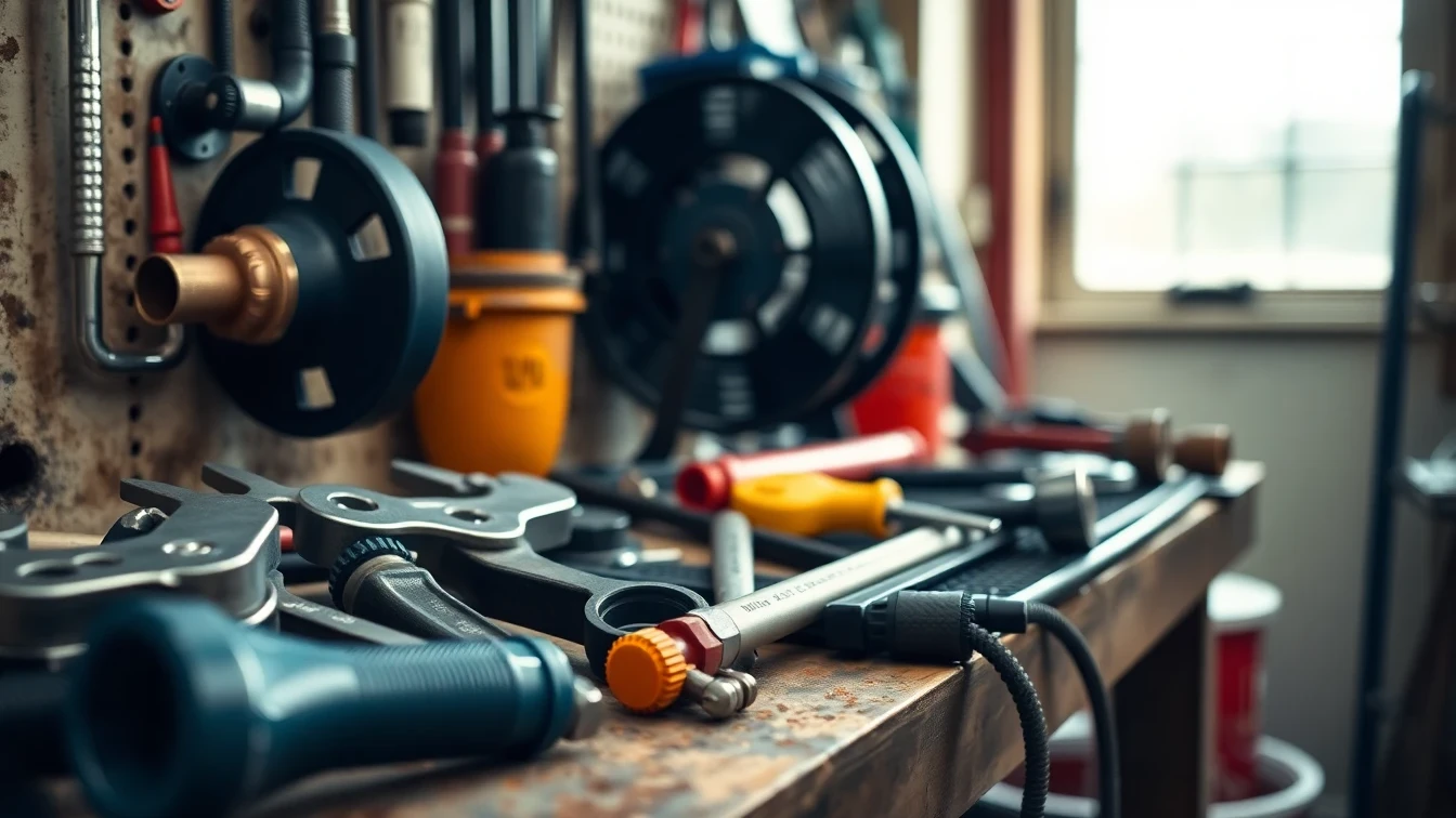 Plumbers Poole drainage tools and equipment workshop