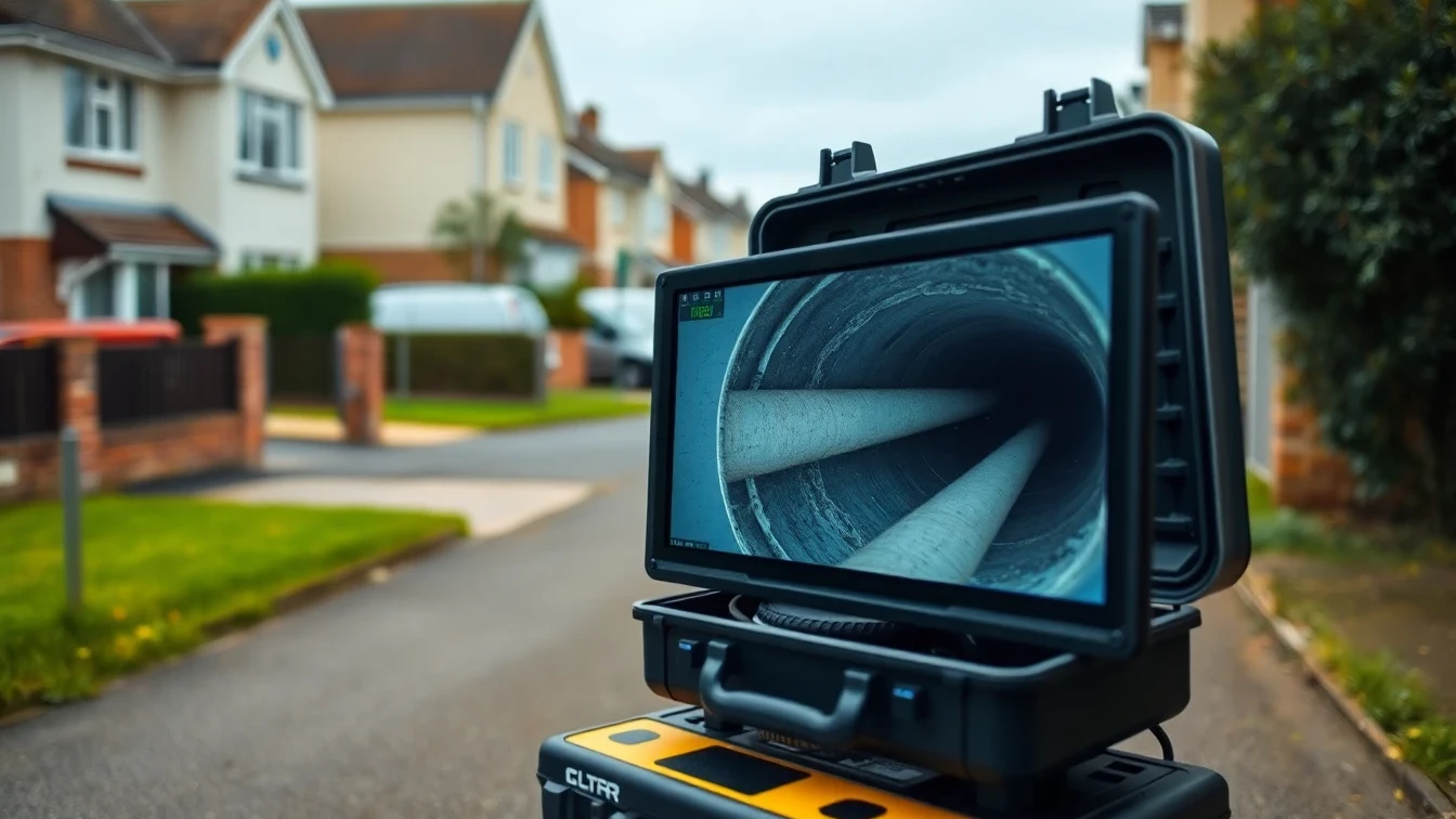 CCTV Drain Surveys in Poole — professional drainage engineers